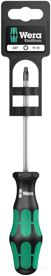 367 TORX® SB Screwdriver, TX 20 x 100 mm, with holder-euroslot