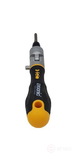 Felo Трещотка поворотная Ergonic K с набором бит в чехле, 16 шт 06071604