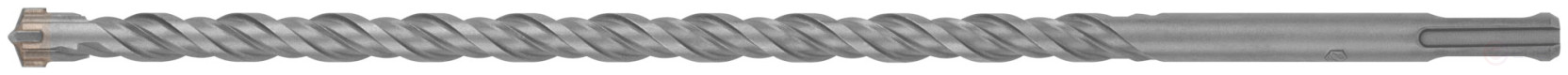 Бур по бетону SDS-PLUS, Профи, крестообразная вставка, двойная спираль, 12 х 310 мм