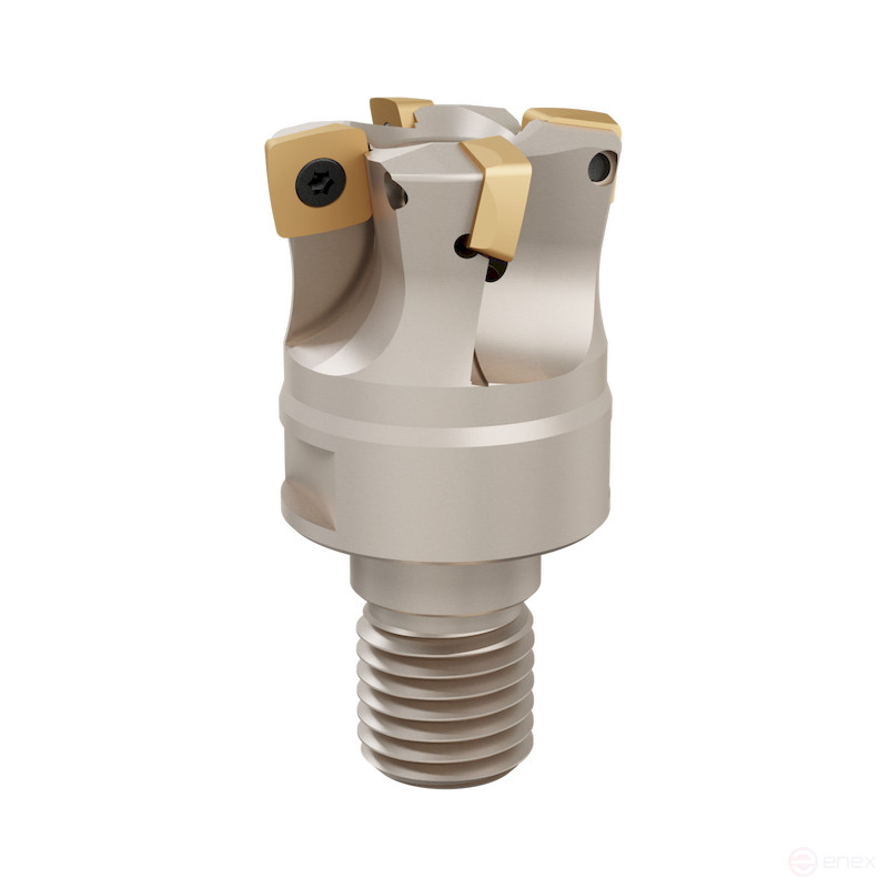 Концевая фреза SDMX 09T3 Plbt d-32 мм, L-60 мм, Z-3, с винтовым хвостовиком M 16