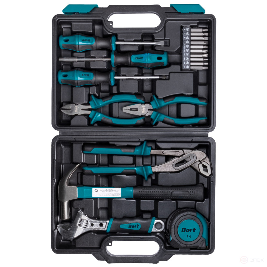 Набор ручного инструмента BORT BTK-19