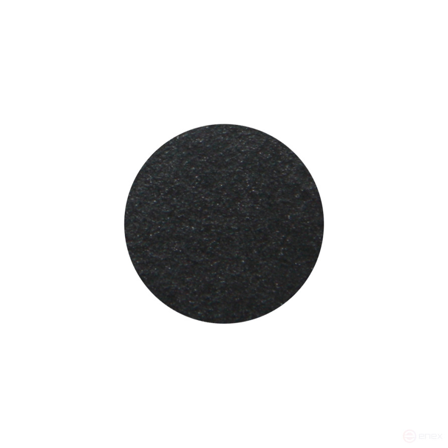 Self-adhesive plug to the confirmations black smooth (14325) AKS (sheet-25 pcs.)