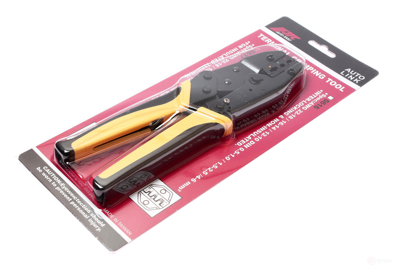 Клещи для изолированных клемм обжимные JTC