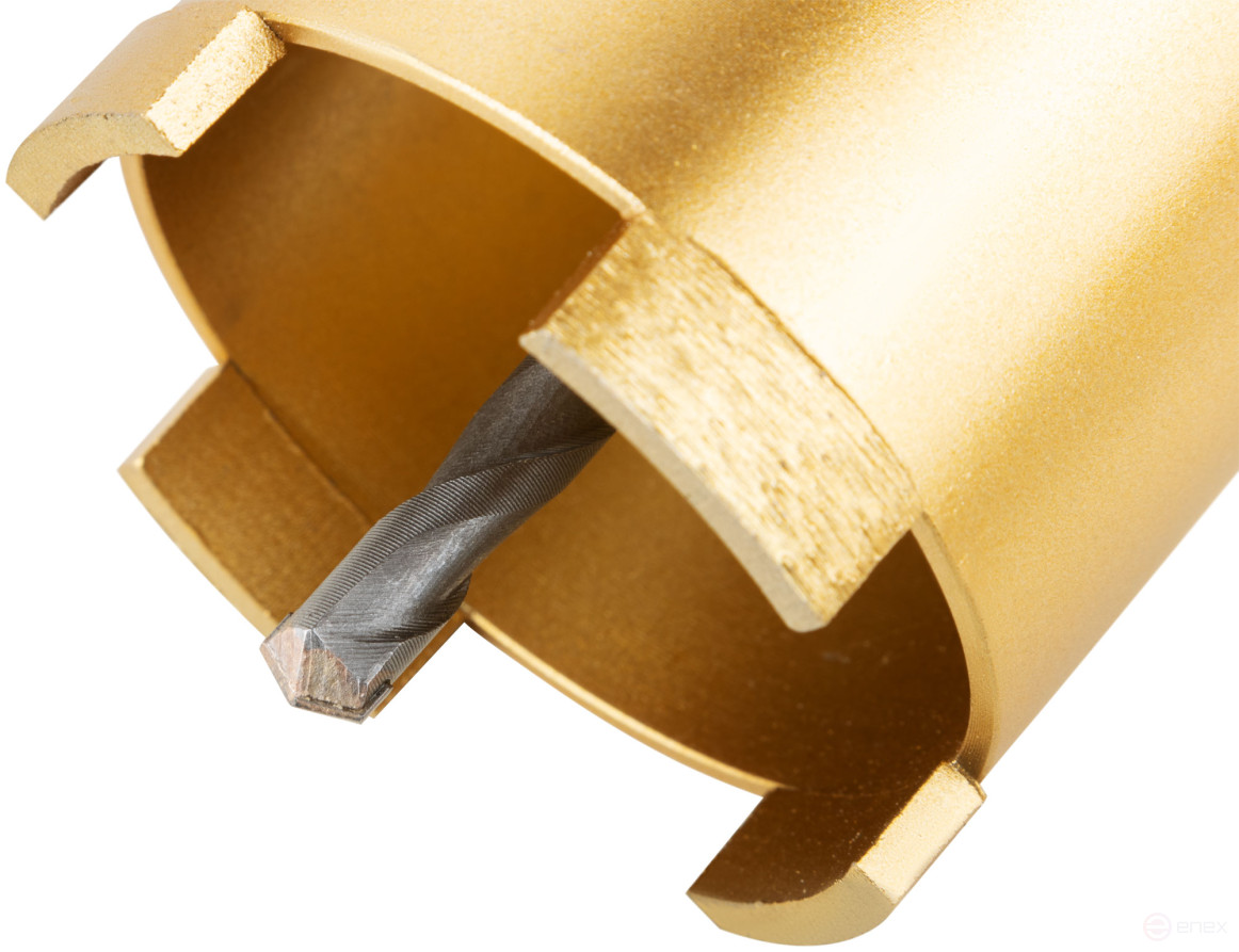 Коронка кольцевая по бетону алмазная безударная в сборе 72 мм