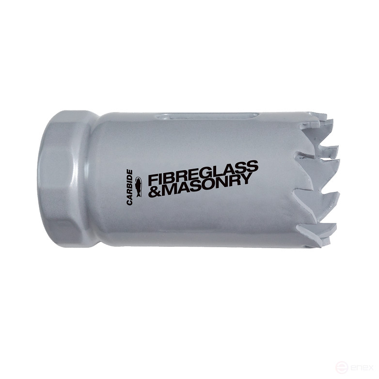 Carbide ring saw for fiberglass/masonry, 46 mm