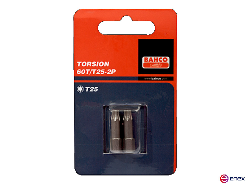 Биты под винты TORX, 25 мм 60T/T8
