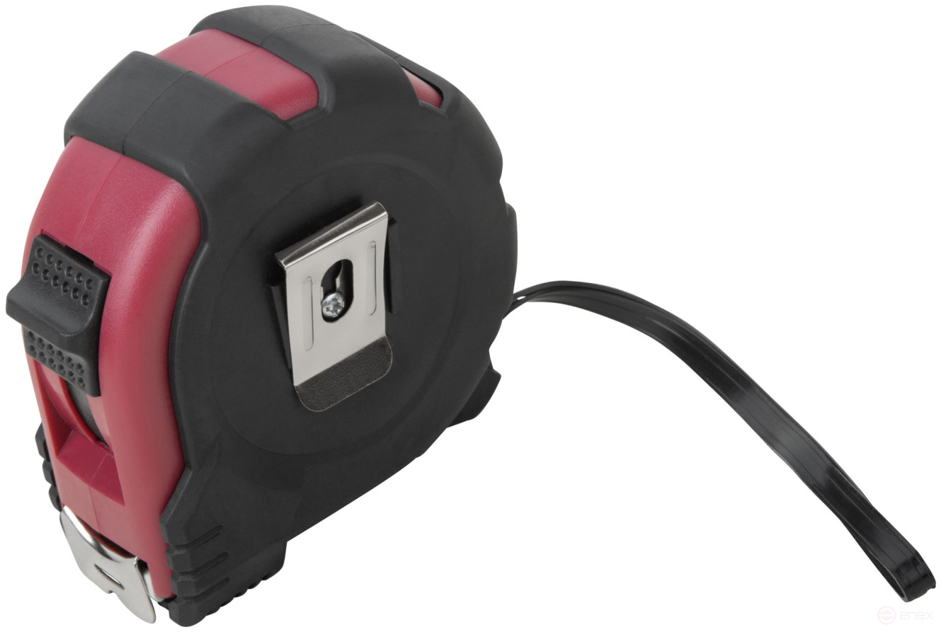 Рулетка прорезиненный корпус "Мастер" 10 м x 25 мм