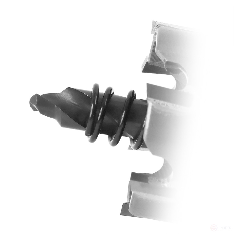 TST MESSER 14X5 crown with centering drill and pushing spring