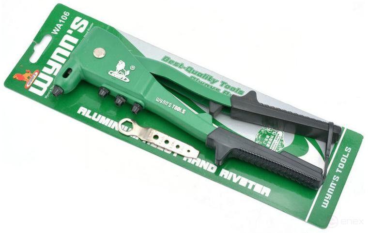 Заклепочник ручной, литой ø2,4-4,8 мм Wynn