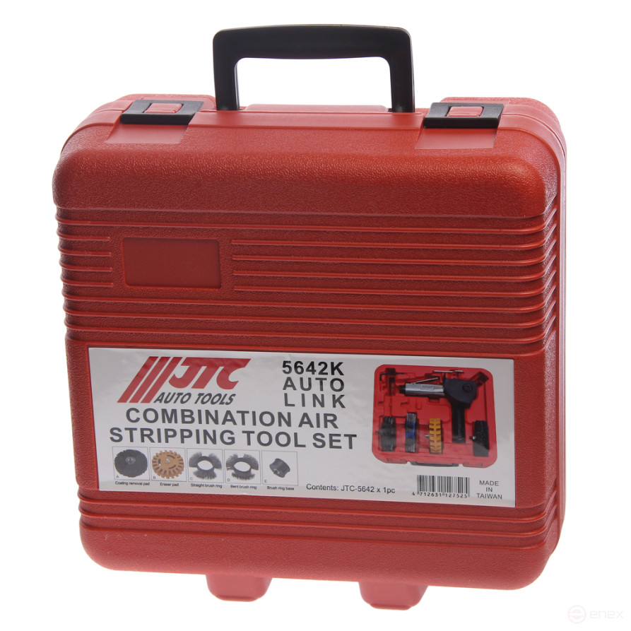 Pneumatic angle grinder 3600rpm, 90PSI with a set of JTC discs