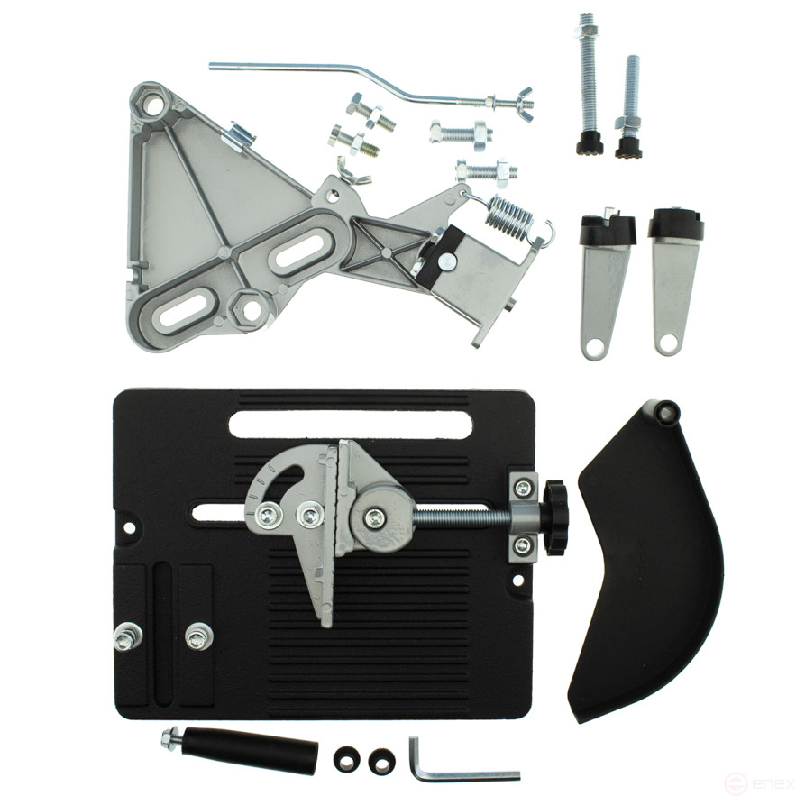 Rack for USM 115-125mm, with cast-iron base, Cheglock