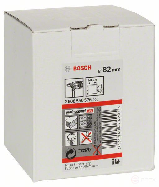 Алмазные зенкеры для розеток 82 мм, 60 мм, 4 сегмента, 10 мм