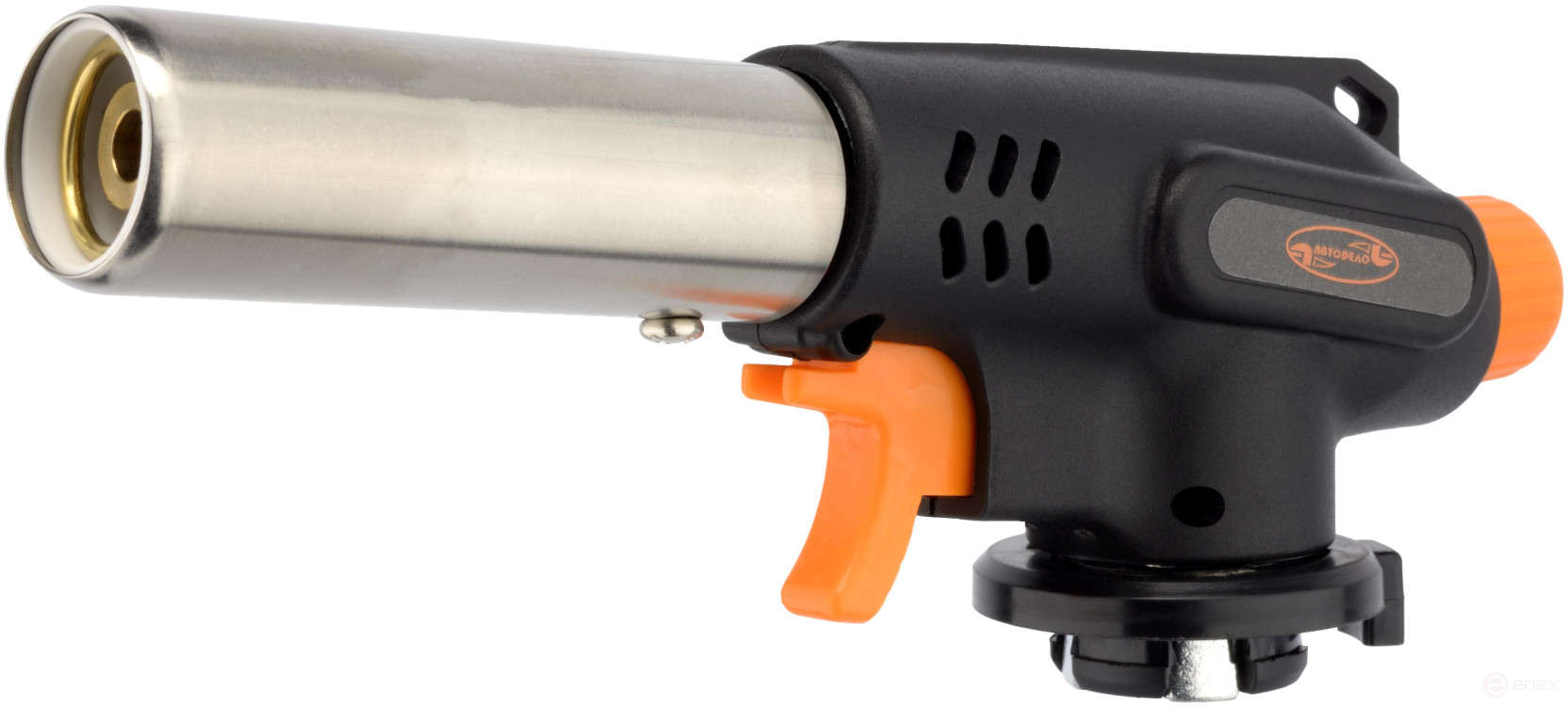 Gas burner (evaporator, piezo ignition, ABS plastic; for collet cylinder) AvtoDelo (44120)