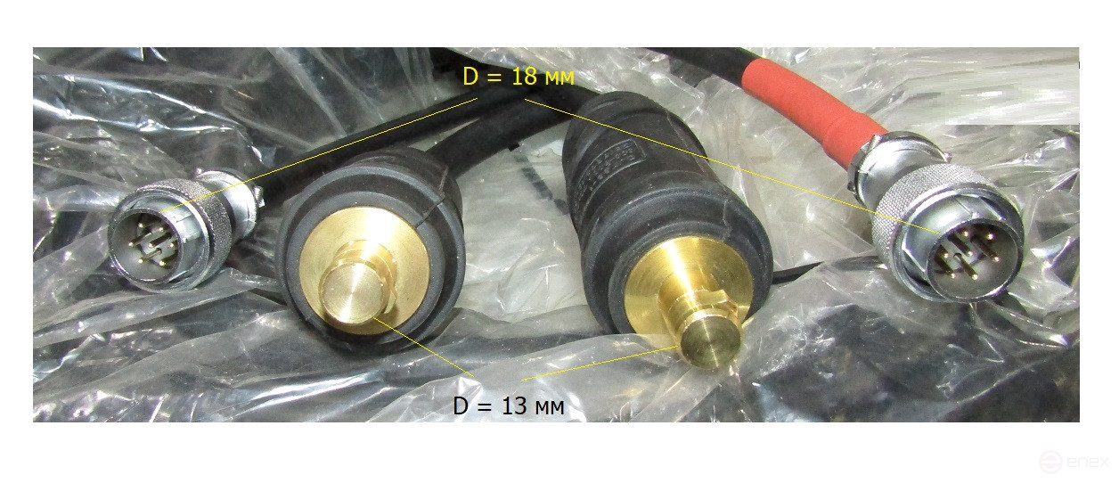 Hose package for the wire feeder TSS FCAW-501, 15 m