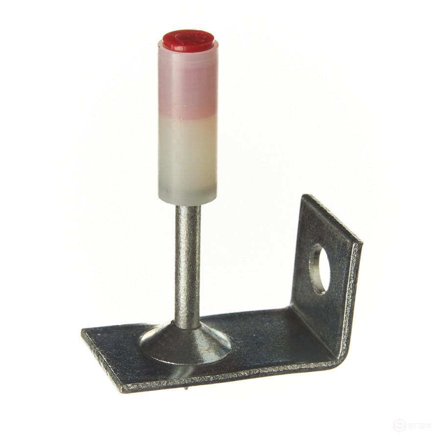 Pyroxylin mounting nails PA32-P2 (corner nail with hole, red, 100 pcs/pack) FEDAST
