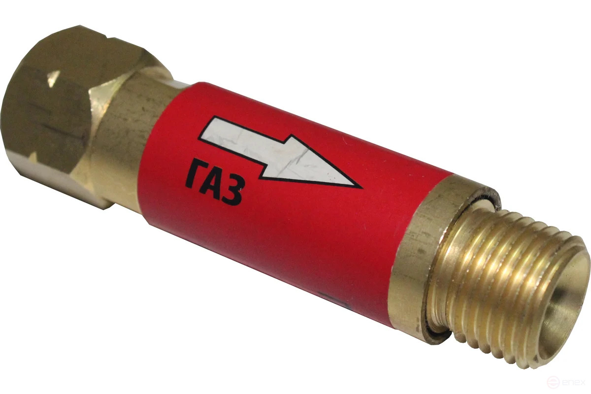 Flame arrestor Brima PG-1A acetylene, gearbox outlet