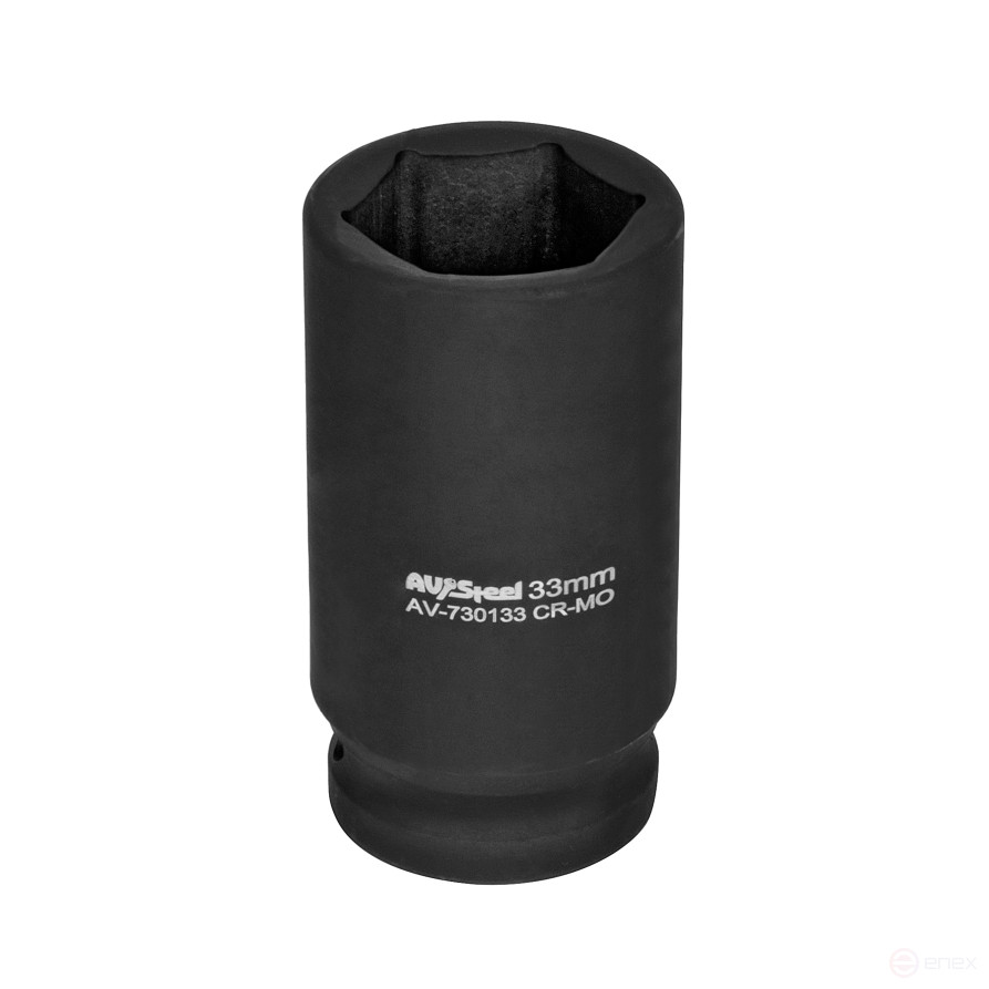 Головка ударная 3/4" шестигранная удлиненная 33мм