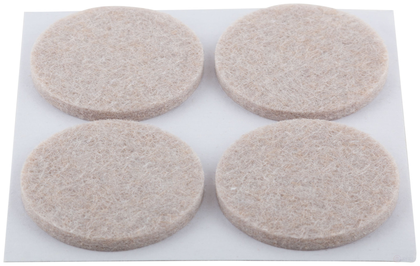 Furniture linings self-adhesive round 34 mm, 4 pcs., felt