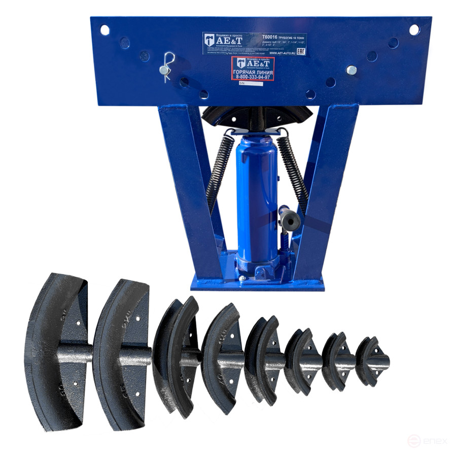 T60016 AE&T 16t Hydraulic Pipe Bending Machine