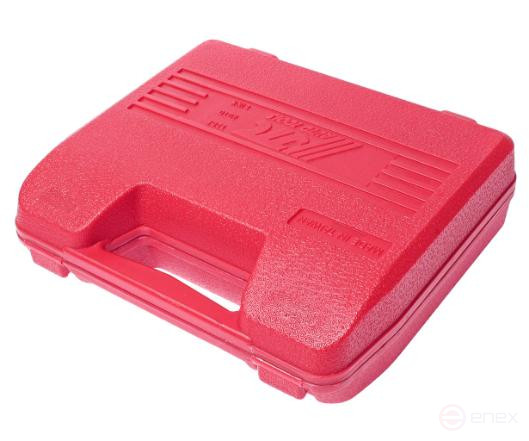 Universal camshaft pulley lock with a set of attachments in the JTC case