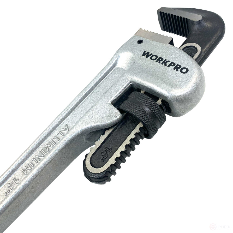 Ключ трубный алюминиевый 350мм (14) WP302007 WORKPRO