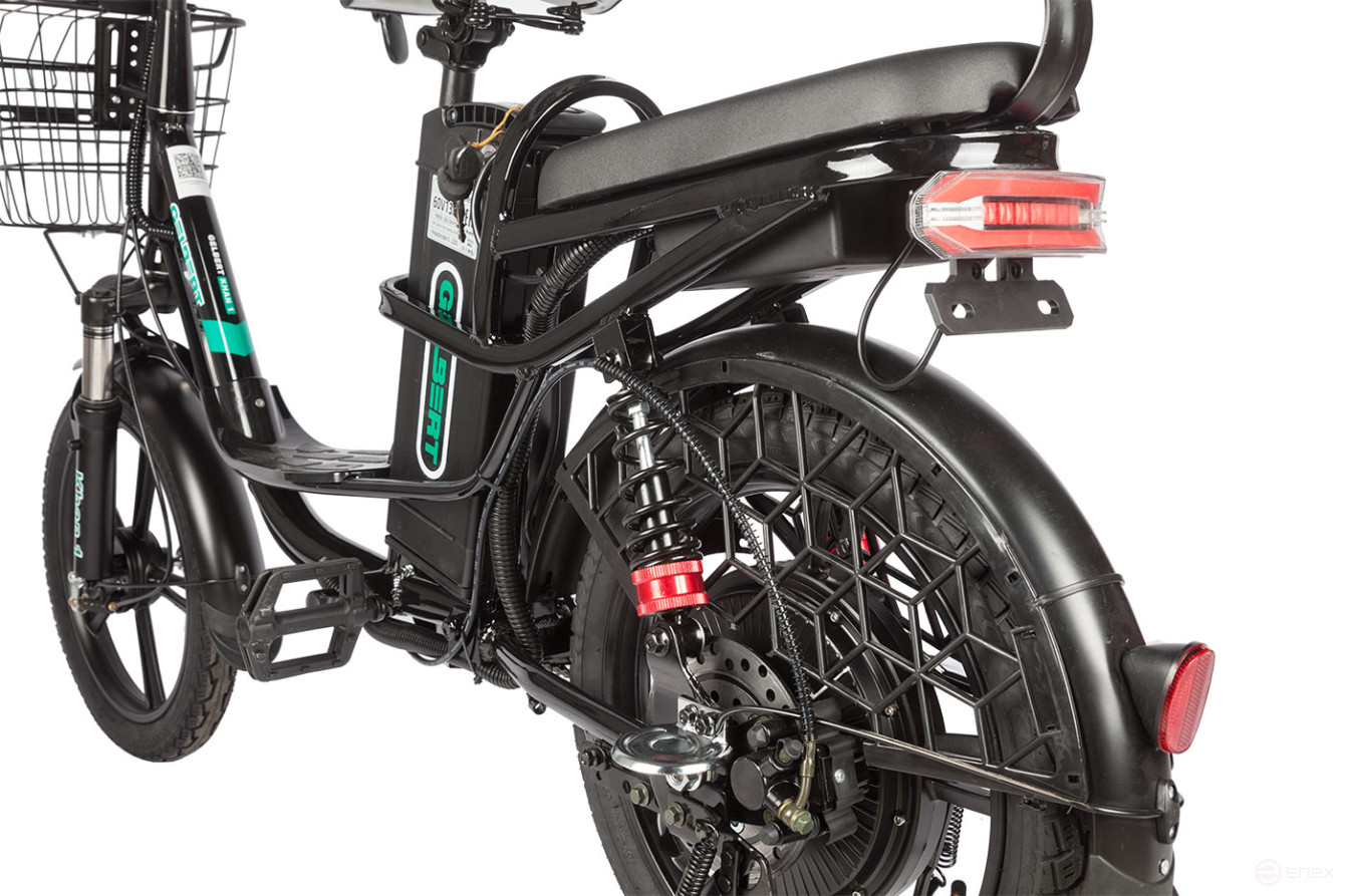 Электровелосипед Gelbert Khan 1, черный