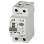 Automatic differential current switch 6kA ERA PRO D326E2C20A100 AD-32 electronic 1P+N C20 100mA type A