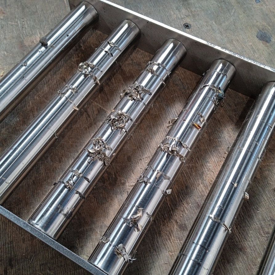 Магнитная решетка прямоугольная ПРОФ-МАГНИТ, 300х300х40 мм, 6 стержней