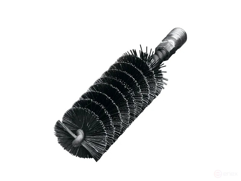IBG brush ruff, 150*100 mm, diameter 22 mm, straight steel wire STA 0.20 mm, fit W1/2"