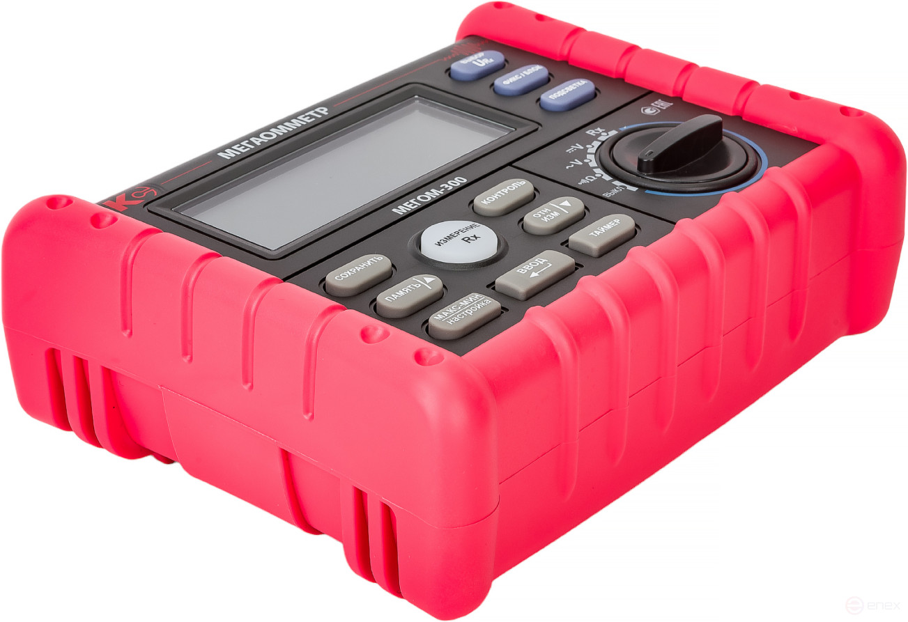 Digital megaohmmeter MEGOM-300
