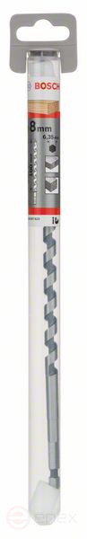 Винтовое сверло по древесине, шестигранный хвостовик 8 x 170 x 235 mm, d 6,35 mm