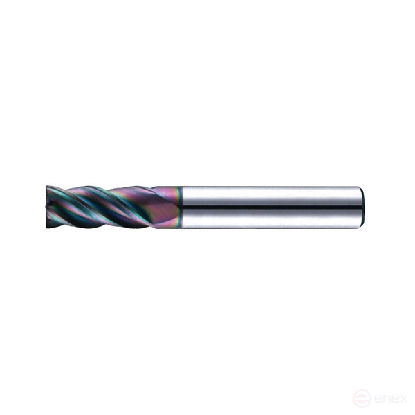 High-performance carbide end milling cutter with chamfer D8x20x70x8 Z4 TiSiN-HP