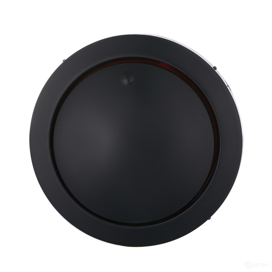 Dimmer pad with light indication (black) Vintage