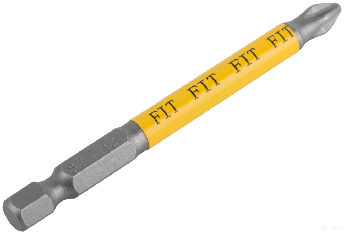 Forged bits, S2 steel, single-sided 75 mm PH2, Profi 2 pcs., blister