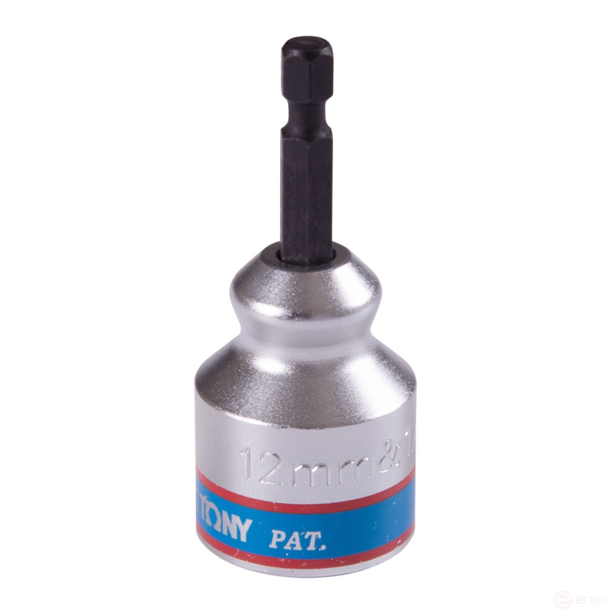 Roller screw driver 1/4", 12 mm KING TONY 75A112M