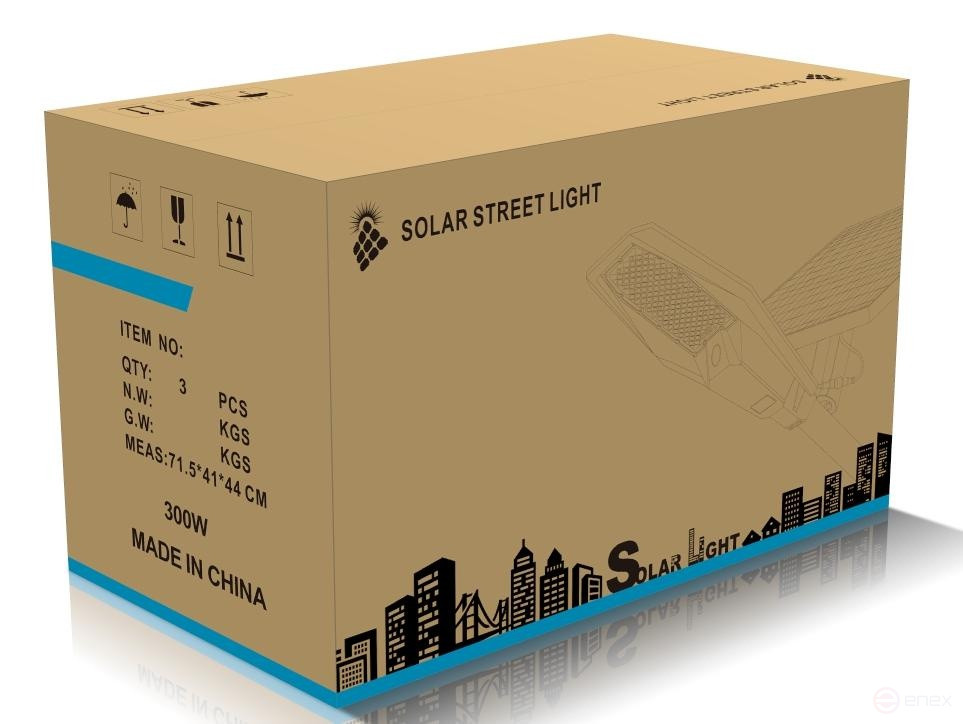 Mosvolt XJ-90W Solar Powered Outdoor LED Lamp