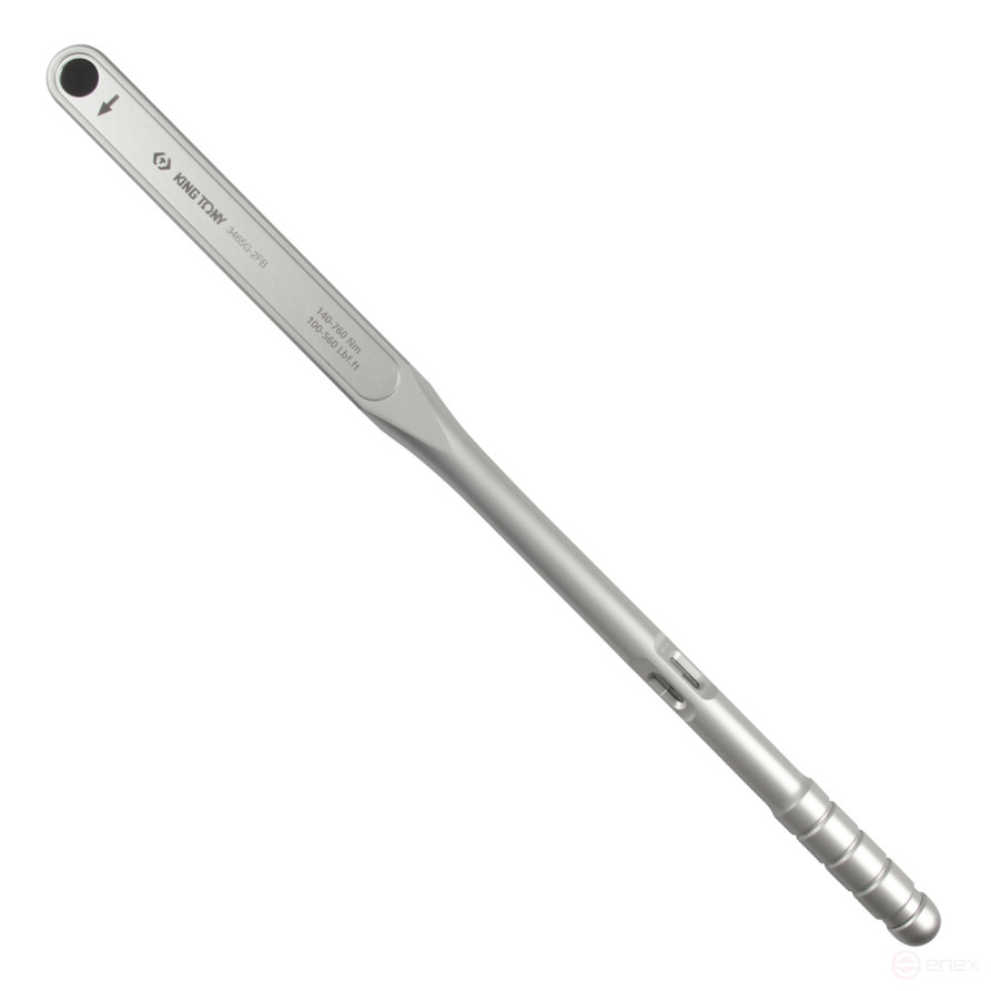 Динамометрический ключ 3/4", 140-760 Нм, "ALUMINIUM", футляр KING TONY 3465G-2FB