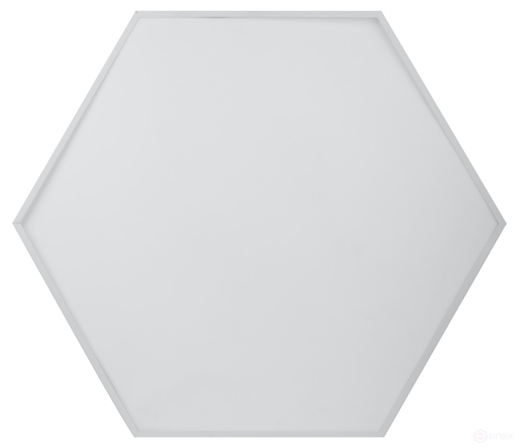 Светильник LED ЭРА Geometria SPO-121-W-40K-038 Hexagon 38Вт 4000K 4000Лм IP40 600*80 белый подвесной драйвер внутри