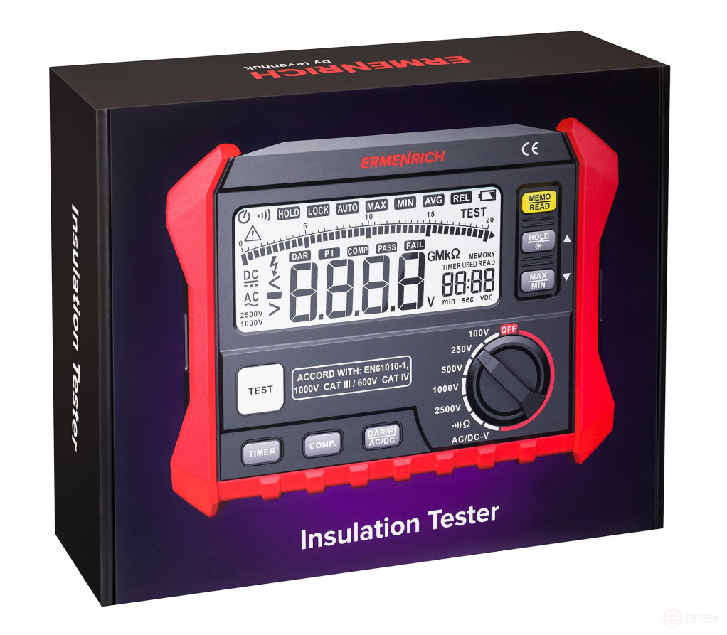 Ermenrich Ping ET50 Insulation Tester