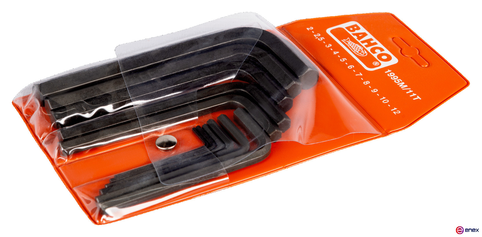 Набор шестигранных Г-образных ключей 2 - 12 мм, 11 шт