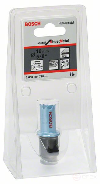 Коронка Sheet Metal 16 mm, 5/8