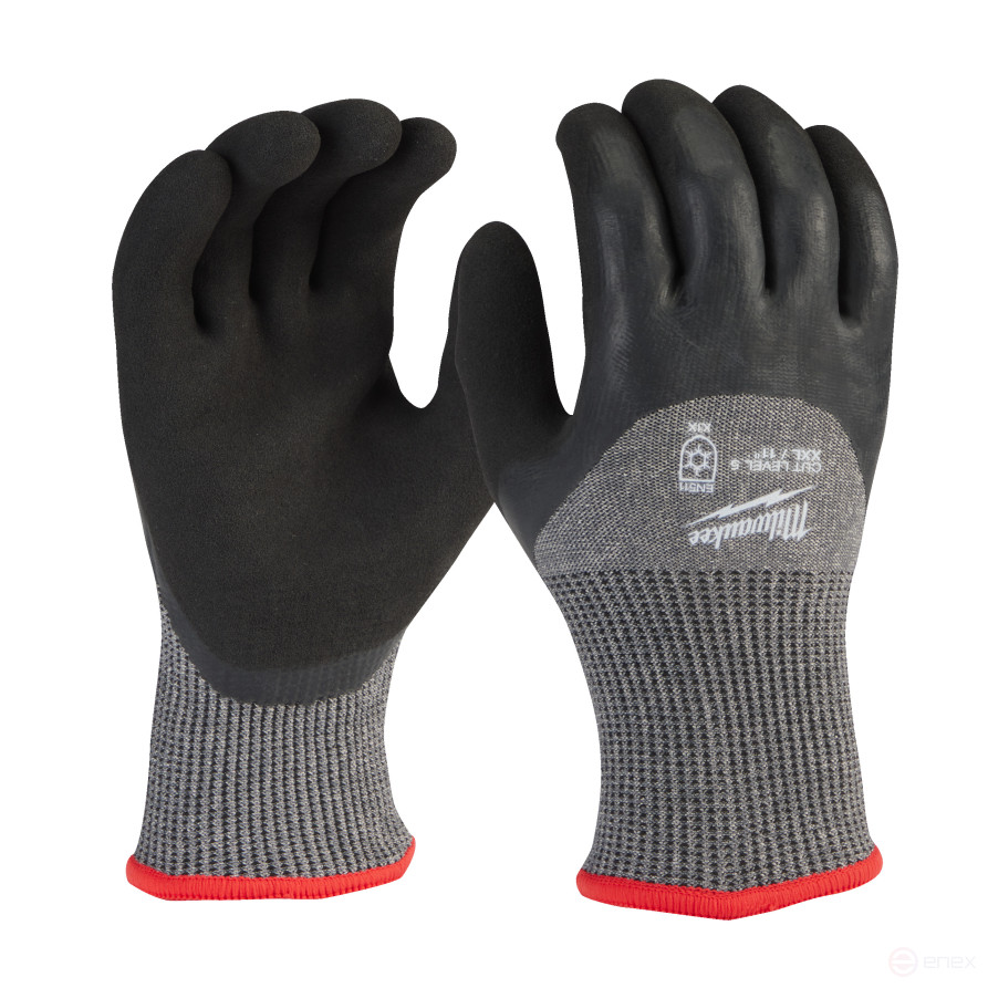 Winter Cut level protective gloves 5/E, XL/10