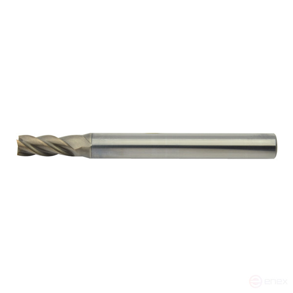 High-performance carbide end milling cutter with thinning D16x32x90x16 Z4 TiSiN