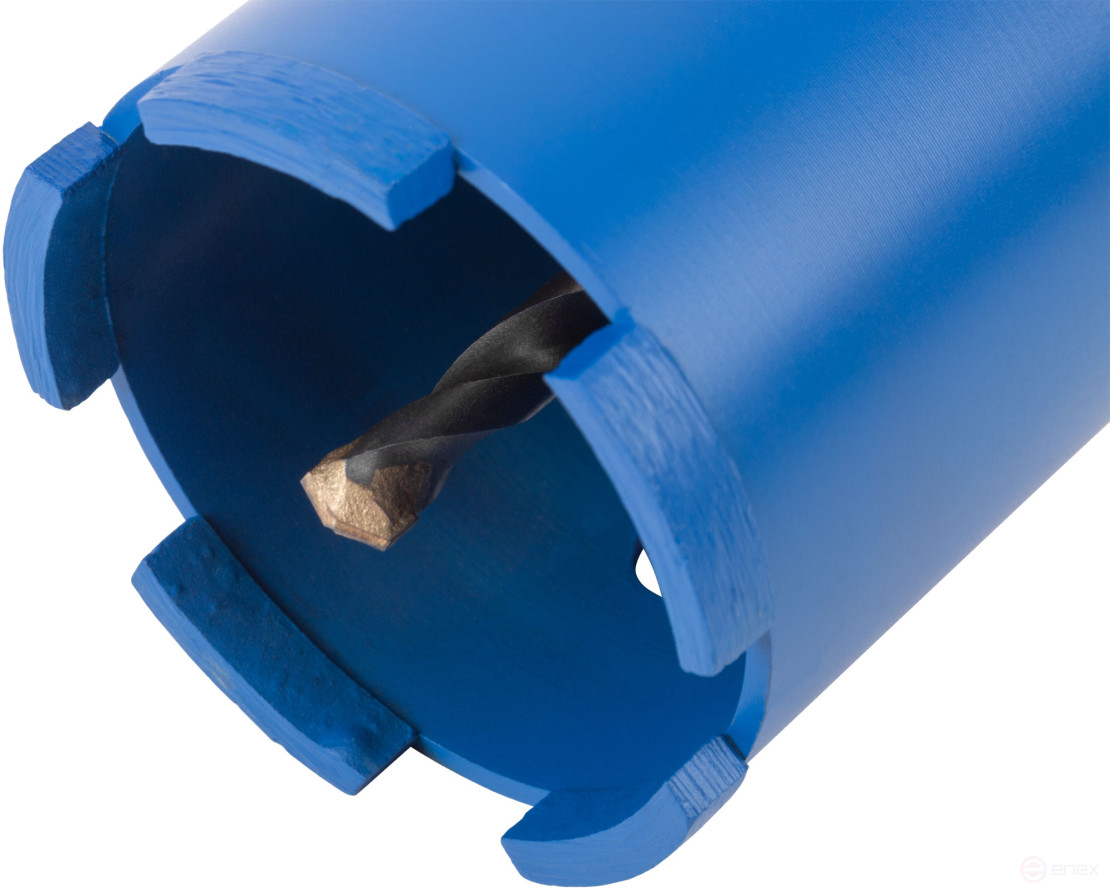 Коронка кольцевая по бетону алмазная безударная в сборе, SDS-PLUS, 5 зубьев, 68 мм