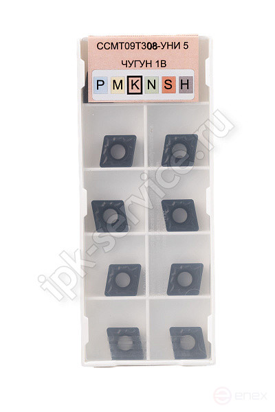 CCMT09T308-GM VK3115 Пластина твердосплавная ИПК