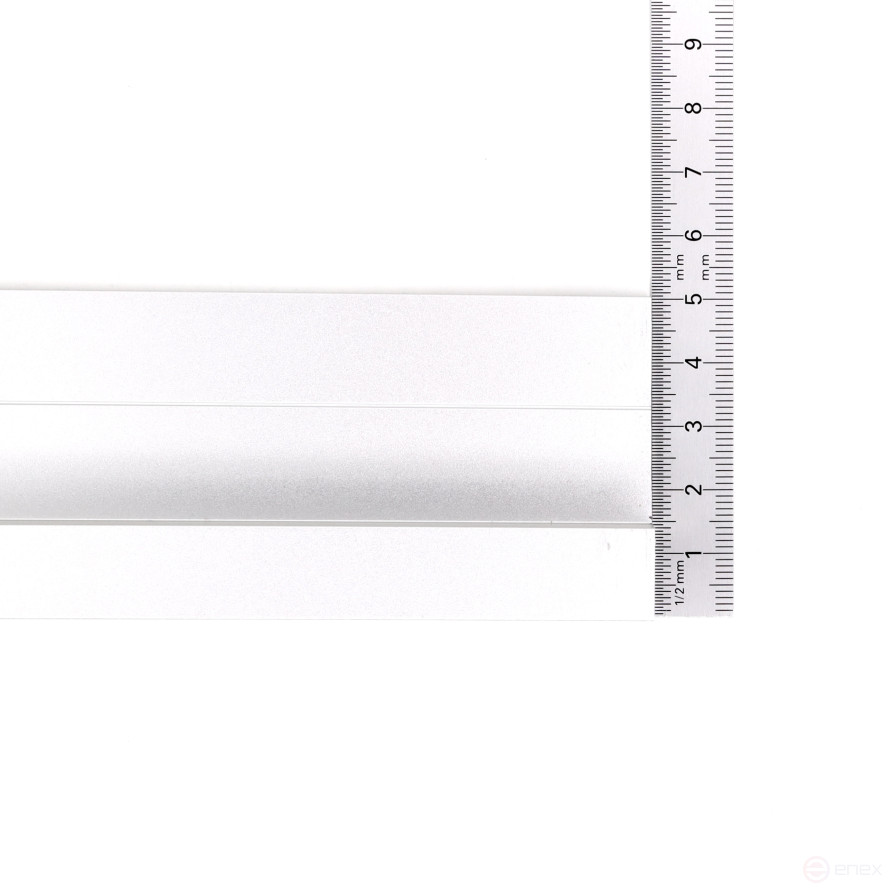 The profile is h-shaped 2500*50*13,5 (base 8.0), anodized aluminum material (EB-1273)