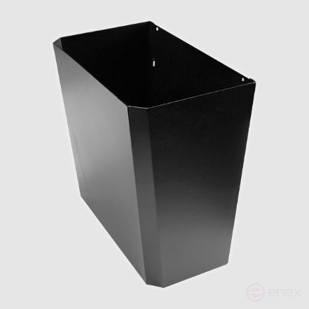 Лоток стальной навесной для тележки инструментальной BERGER (300х300х280 мм) BG1511