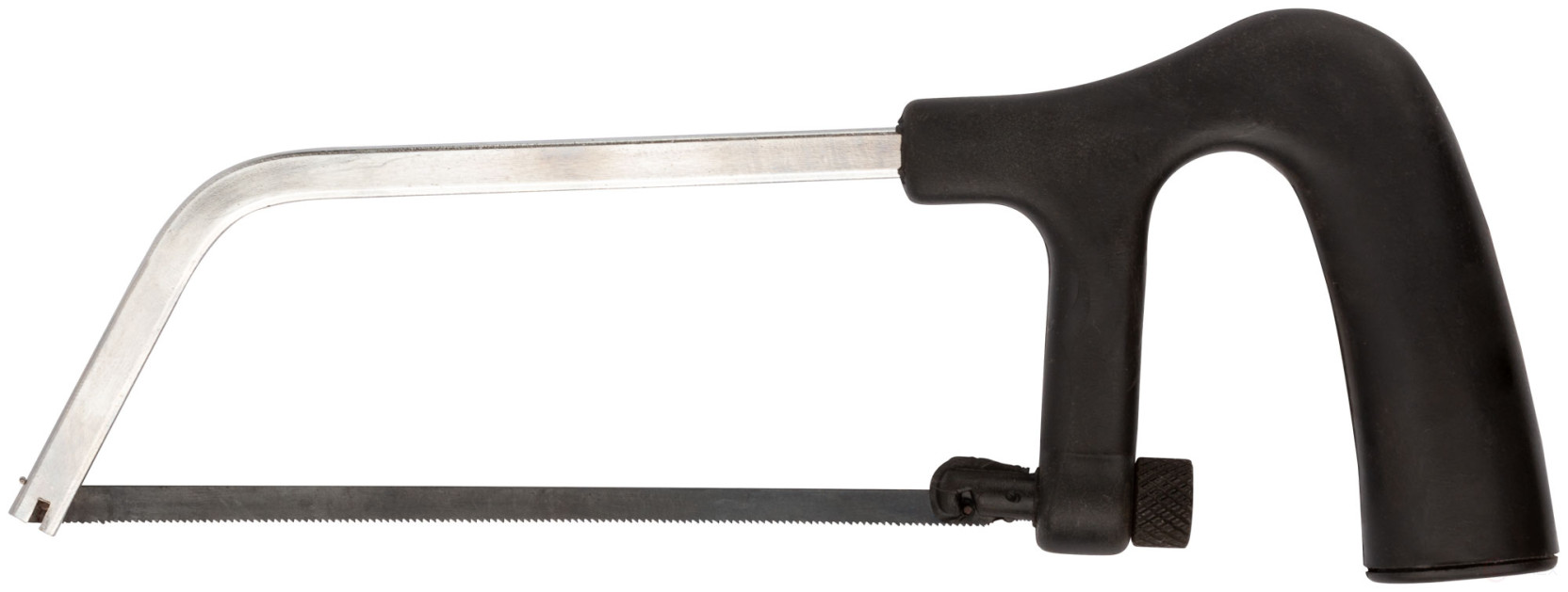 Metal hacksaw mini 150 mm, plastic black handle