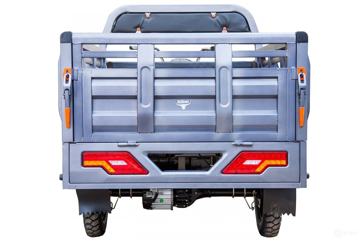 Грузовой электротрицикл Rutrike Антей-У 1500 60V1200W, темно-синий матовый