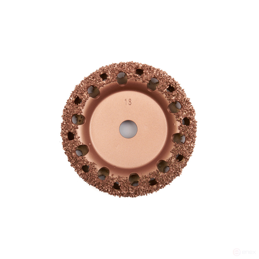 NS05-705-18 Rough disc, Ø102x19mm, AH 14mm, 18 Grit